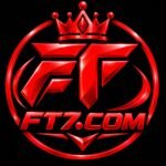 FT7.com gaming logo with a red crown and bold 3D FT7 text on a black background